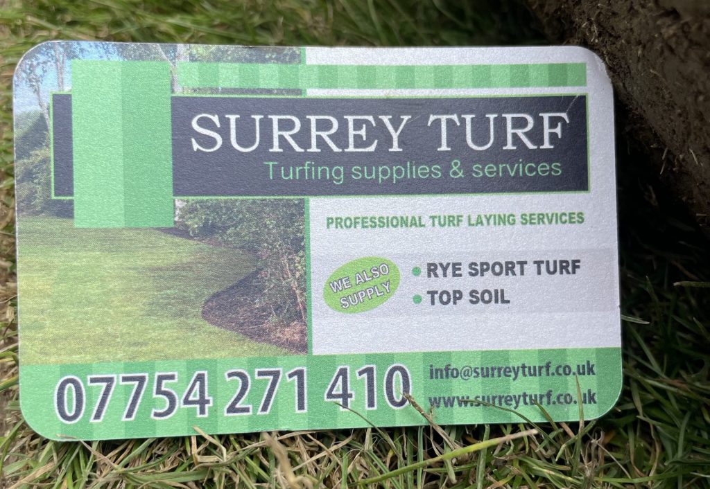 Turf supplier contact us about your new lawn