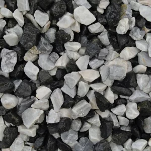 Black Ice Gravel, the gardeners dream finish! get your Black Ice gravel here at Surrey Turf.