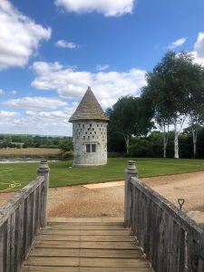 New Lawn on the way currently in progress by Surrey Turf.